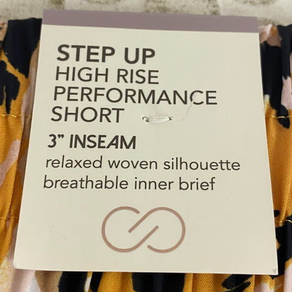 Calia Woven High Rise Petal Hem Short New Animal Glowing Umber WAX12259PRT