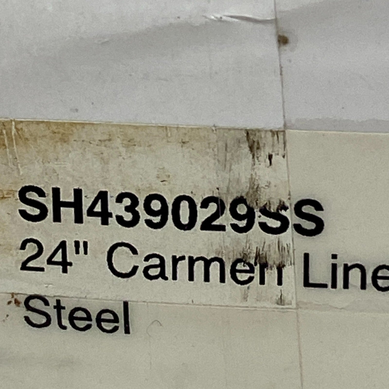 Signature Hardware 24" Carmen Linear Shower Drain - Brushed Stainless Steel