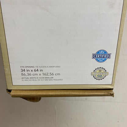 allen + roth 2-in Room Darkening Cordless Faux Wood Blind White 34in x 64in