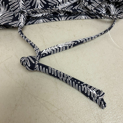 Calia Womens Triangle Low Support Bikini Top Black Combo Floral WSA23201PRT