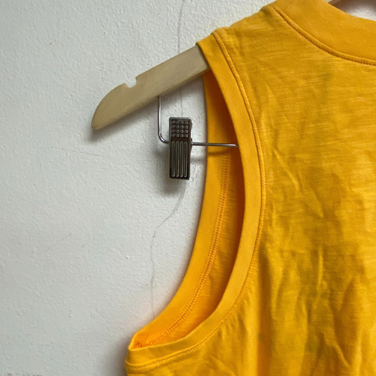 Alpine Design Womens W AD Slub Tank Orange Solid Sleeveless Stylish ADW13100