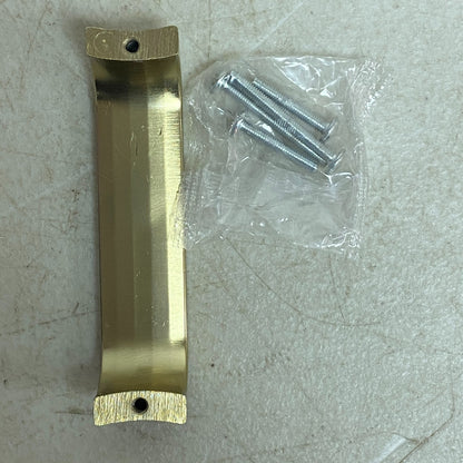 Signature Hardware 5-1/16" Dolorue Arched Cabinet Pull - Golden Champagne