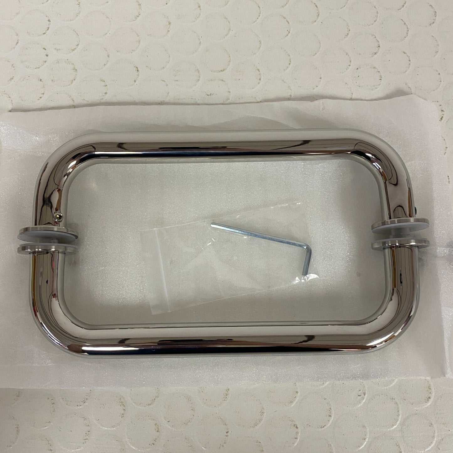Sure‑Loc C‑Shape Shower Door Handle Polished Chrome SHR‑1 26
