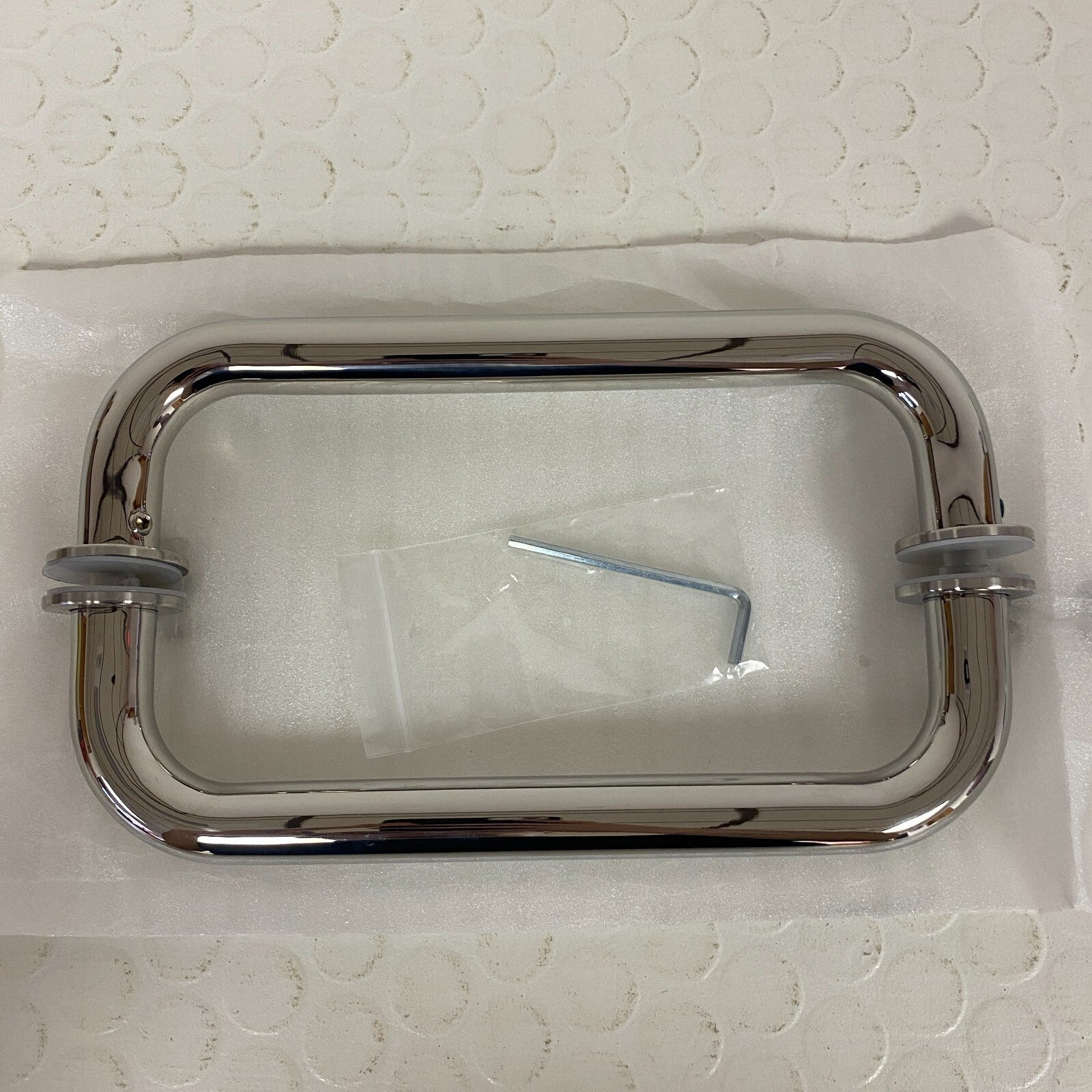 Sure‑Loc C‑Shape Shower Door Handle Polished Chrome SHR‑1 26
