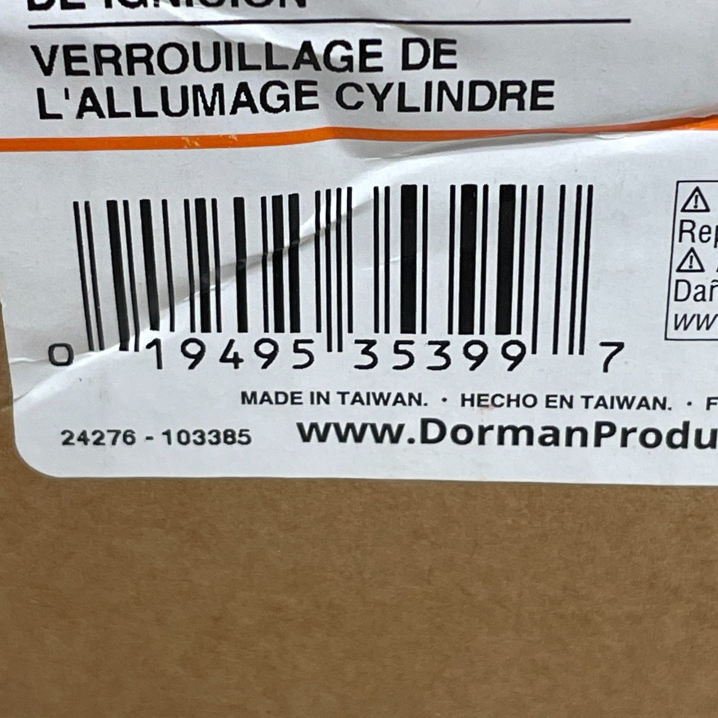 Dorman 924-717 Ignition Lock Cylinder OE Replacement for Ford Mercury Models