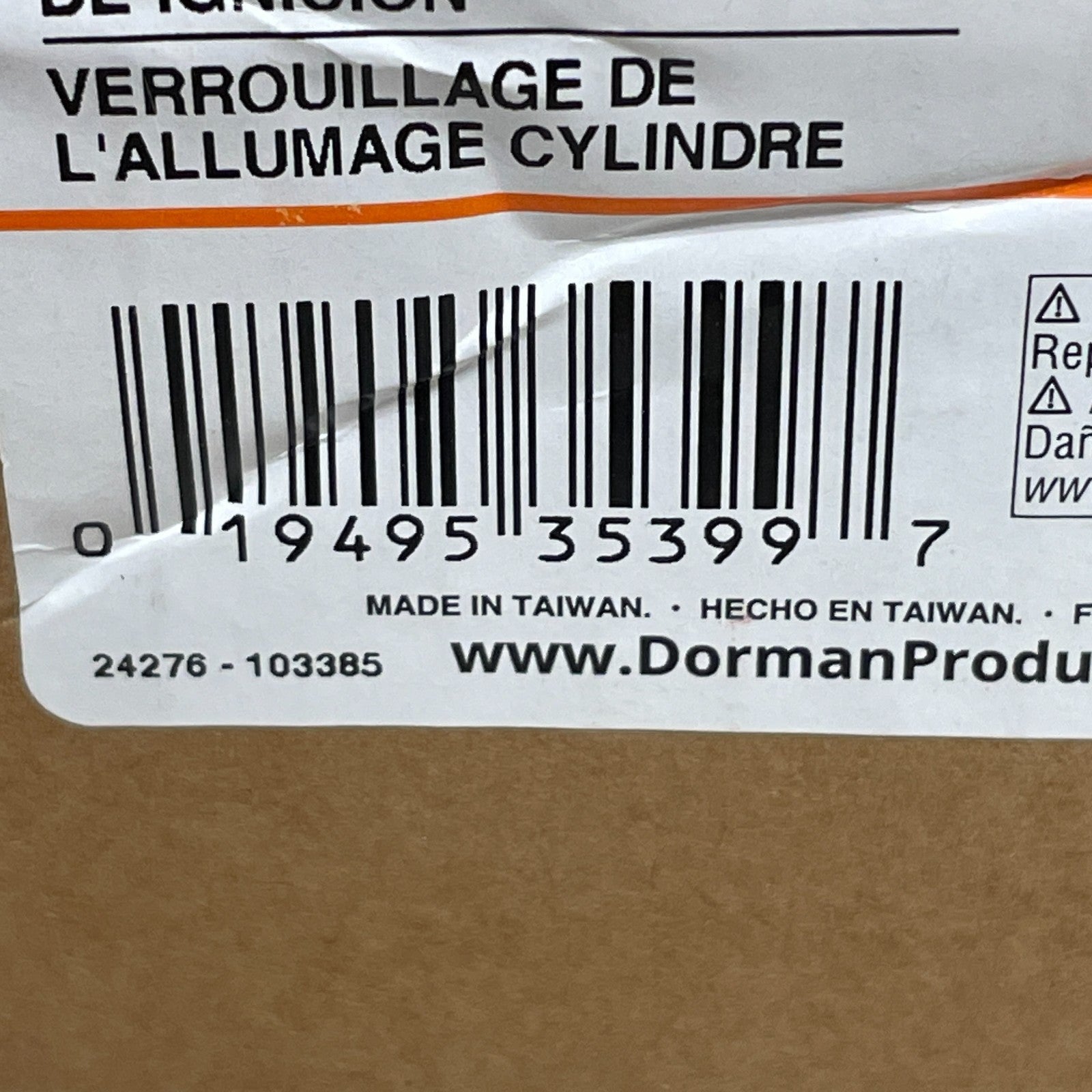 Dorman 924-717 Ignition Lock Cylinder OE Replacement for Ford Mercury Models