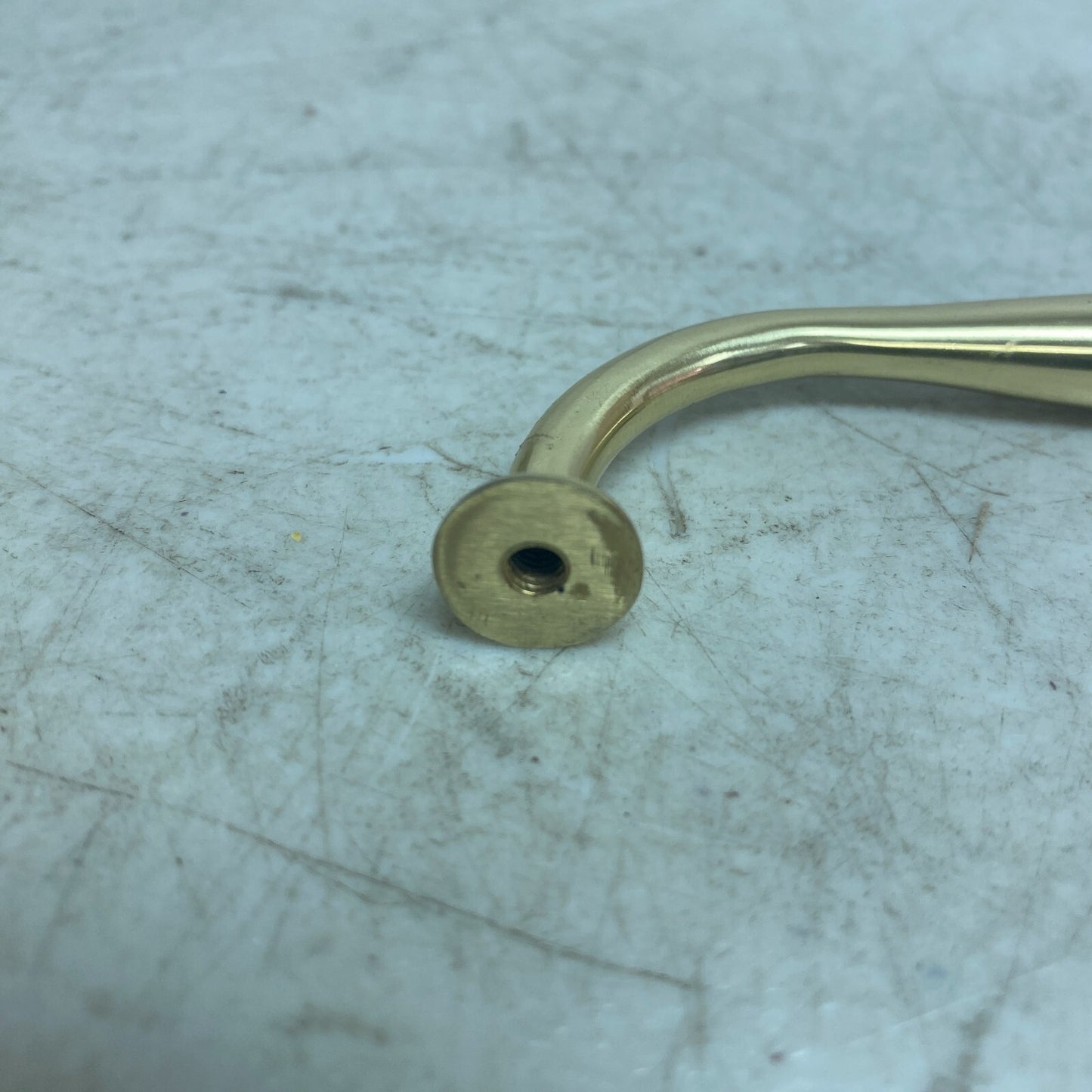 Signature Hardware 4-7/8" Padilla Solid Brass Cabinet Pull - Polished Brass