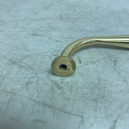 Signature Hardware 4-7/8" Padilla Solid Brass Cabinet Pull - Polished Brass