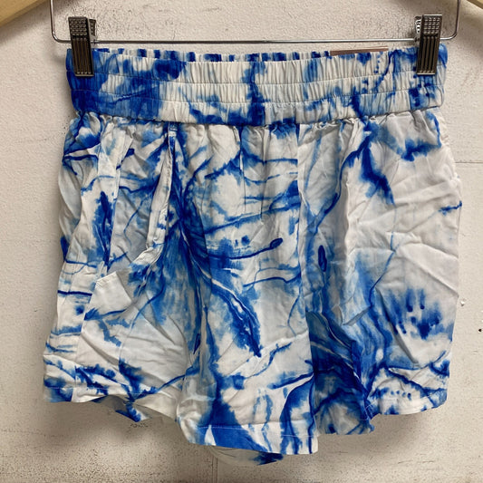 Calia Women's Swim High Rise Cover Up Short Floral Flourish Blue WSA22902PRT New