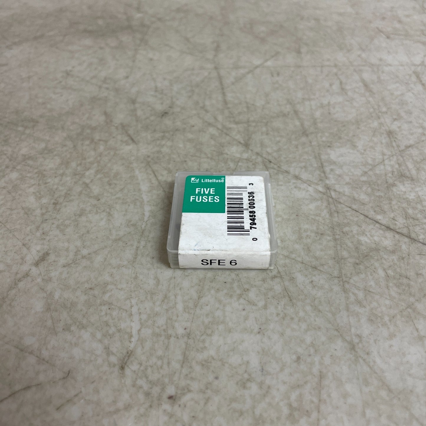 Littelfuse SFE-6 Glass Tube Fuses 6A 32V Automotive Electrical 5-Pack 312006