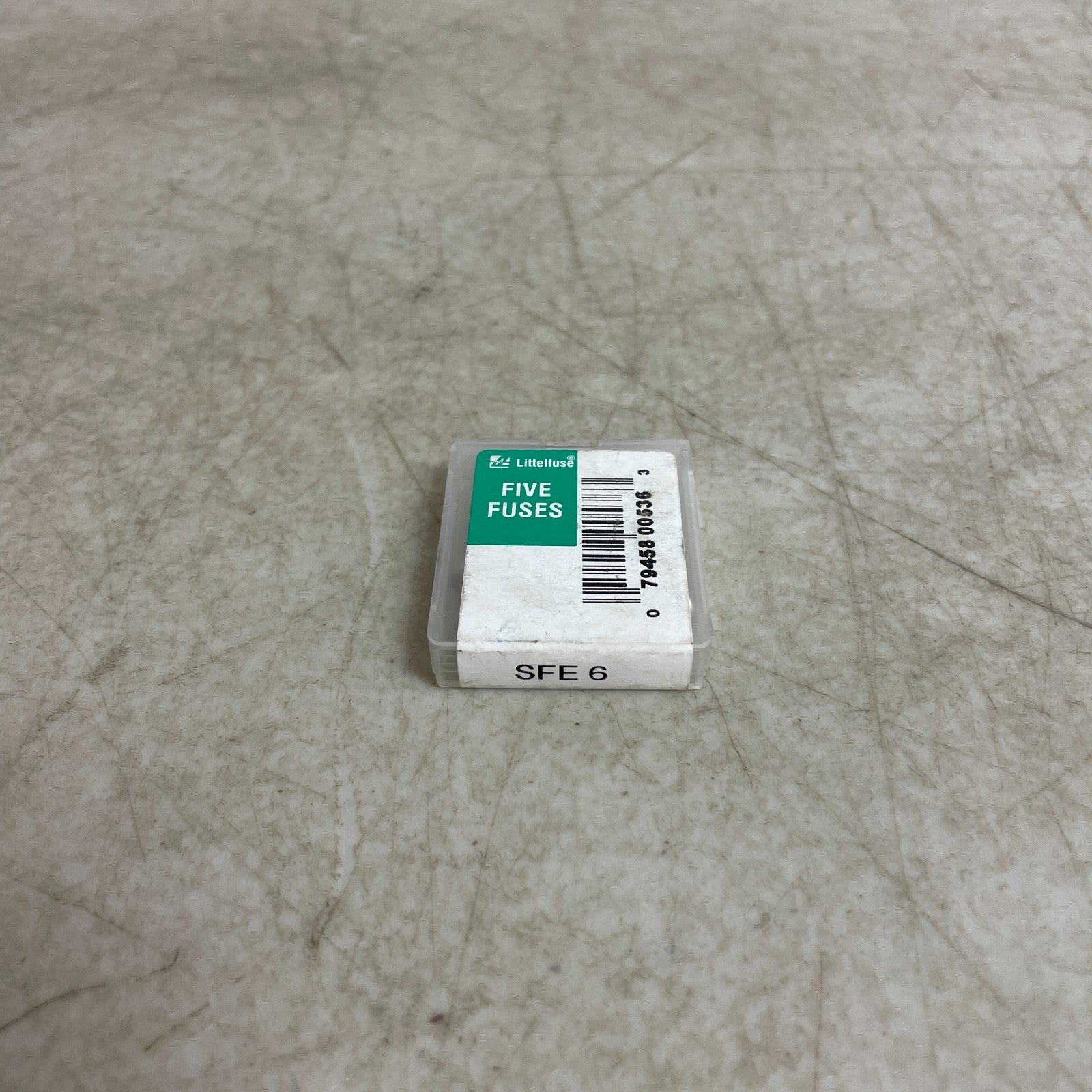 Littelfuse SFE-6 Glass Tube Fuses 6A 32V Automotive Electrical 5-Pack 312006
