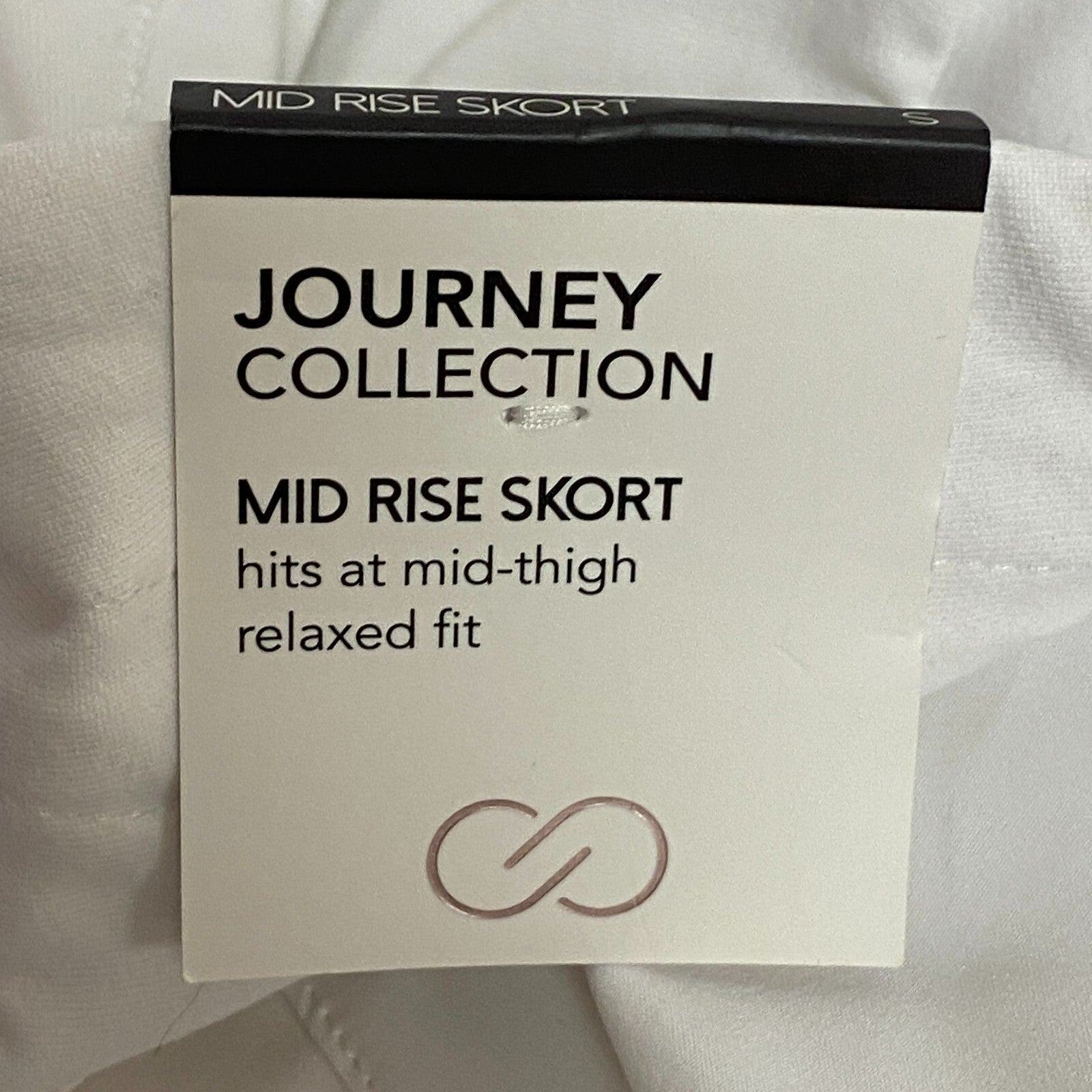 Calia Womens Truelight Mid Rise Cargo Skort Cloud Cover Solid WAX12306