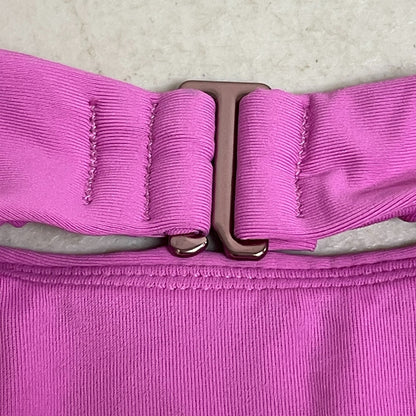 Calia Womenâs High Neck Swim Top Serene Violet Bikini Athleisure Style WSA2220