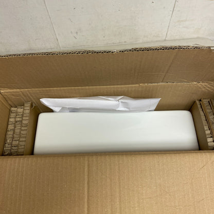 Signature Hardware CROMWELL RECTANGULAR PORCELAIN SINK RIGHT FAUCET HOLE