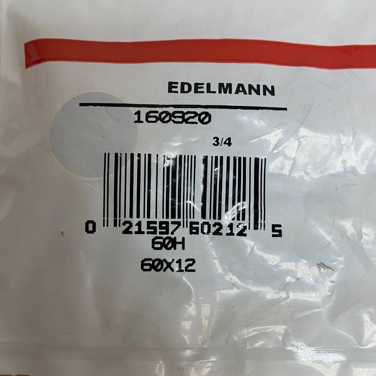 Edelmann 160920 Brass Compression Ferrule Sleeve 3/4" Hydraulic Tube 4 Pack