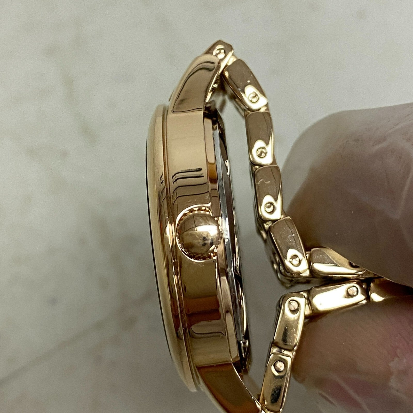 Armitron Women's genuine crystal pearl watch design rose gold plated Watch