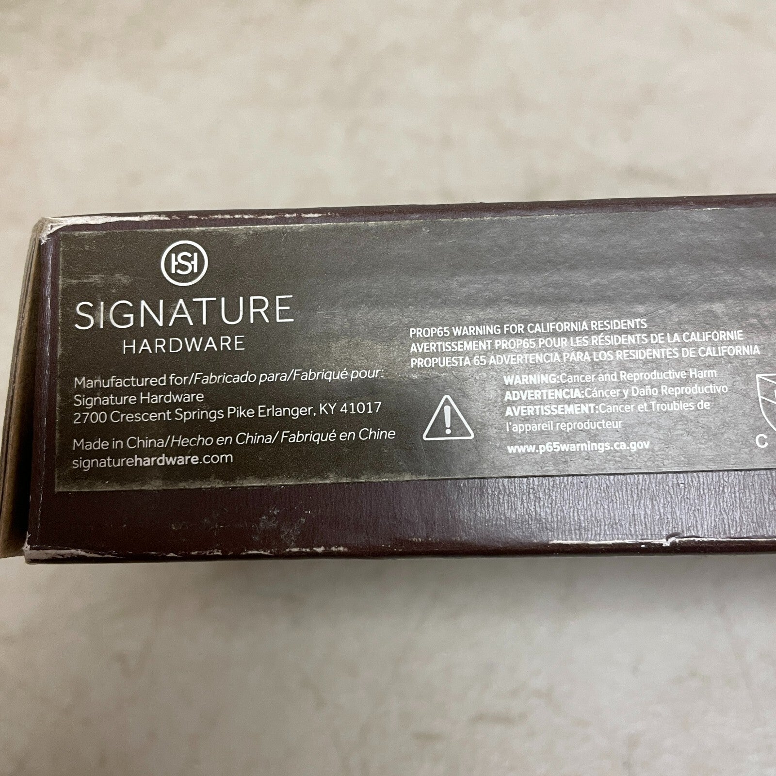 Signature Hardware 12" Wall-Mount Rainfall Shower Arm - Brushed Nickel