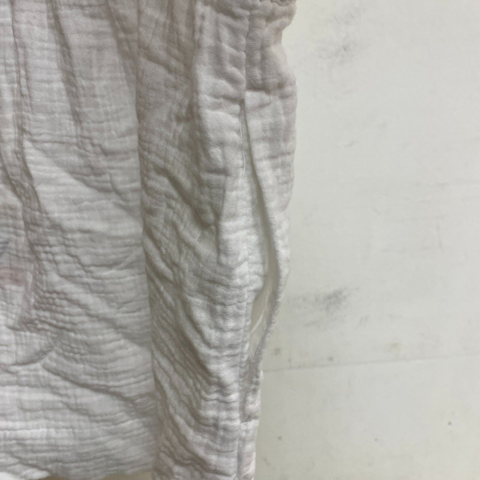 Calia Women Inverted Pleat Pull on Short Pure White Solid WSA23918N