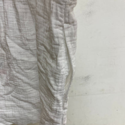 Calia Women Inverted Pleat Pull on Short Pure White Solid WSA23918N