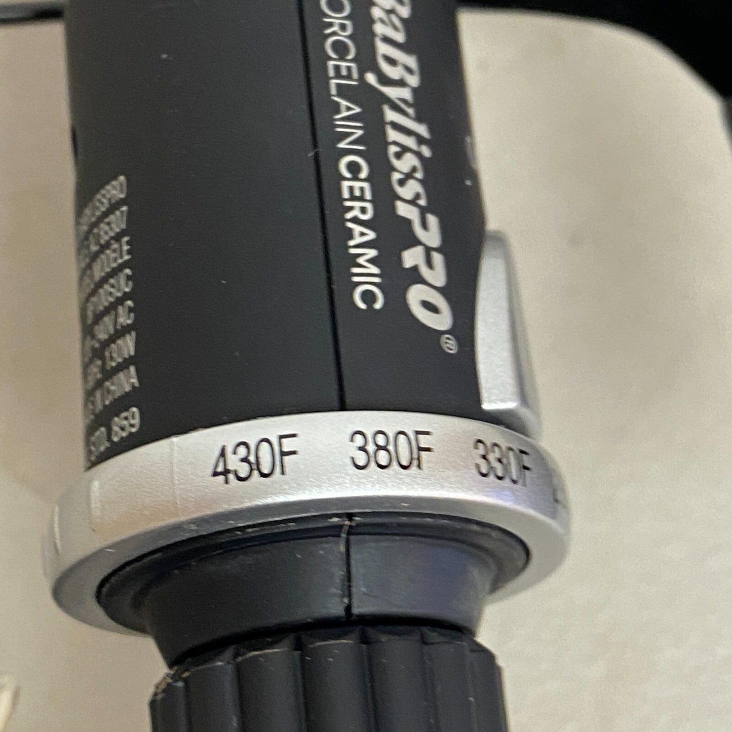 BaByliss PRO Porcelain Ceramic 1" Spring Curling Iron BP100SUC **PARTS ONLY**