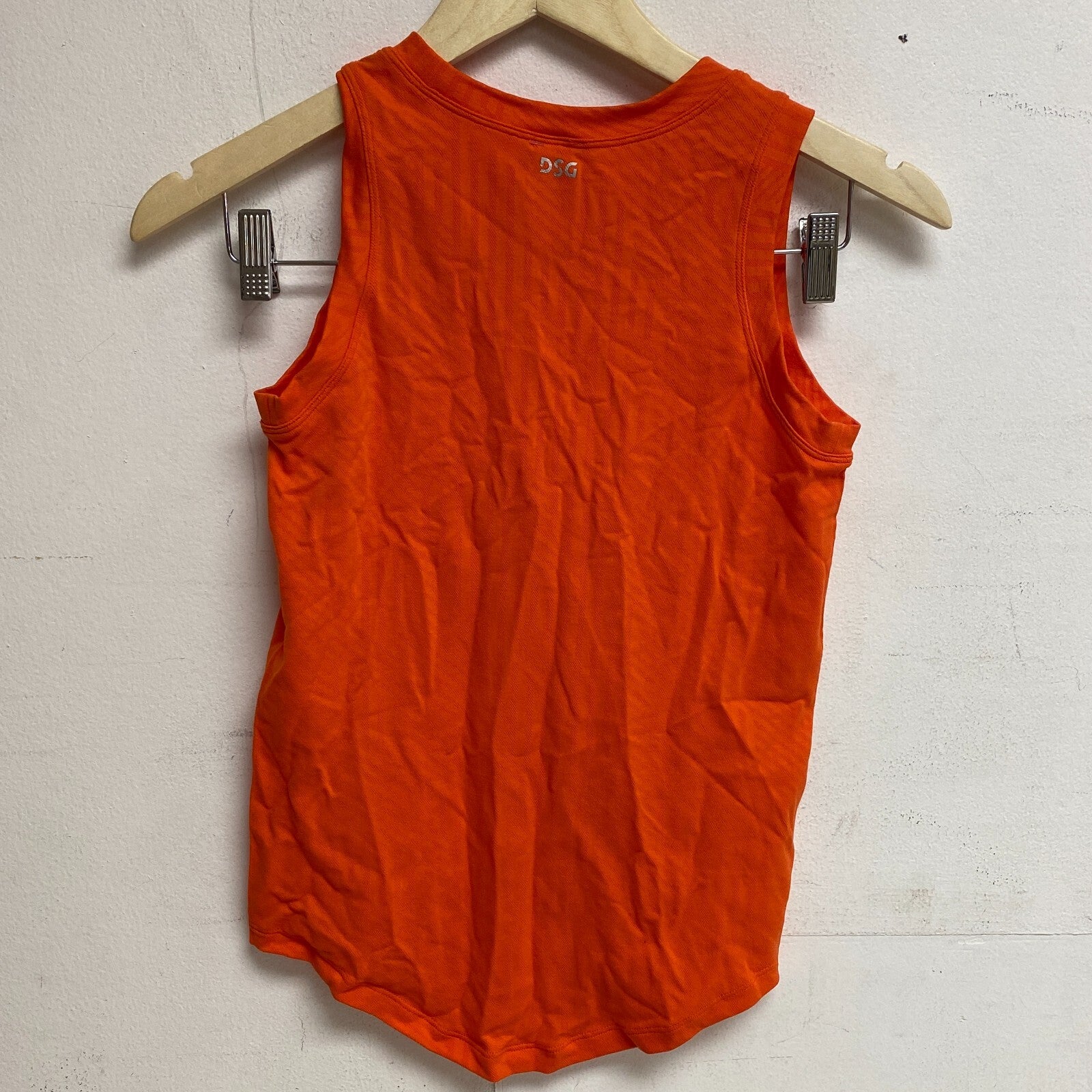 DSG Women's Relaxed Fit Seamless Tank Top Hot Tangerine DAW13105