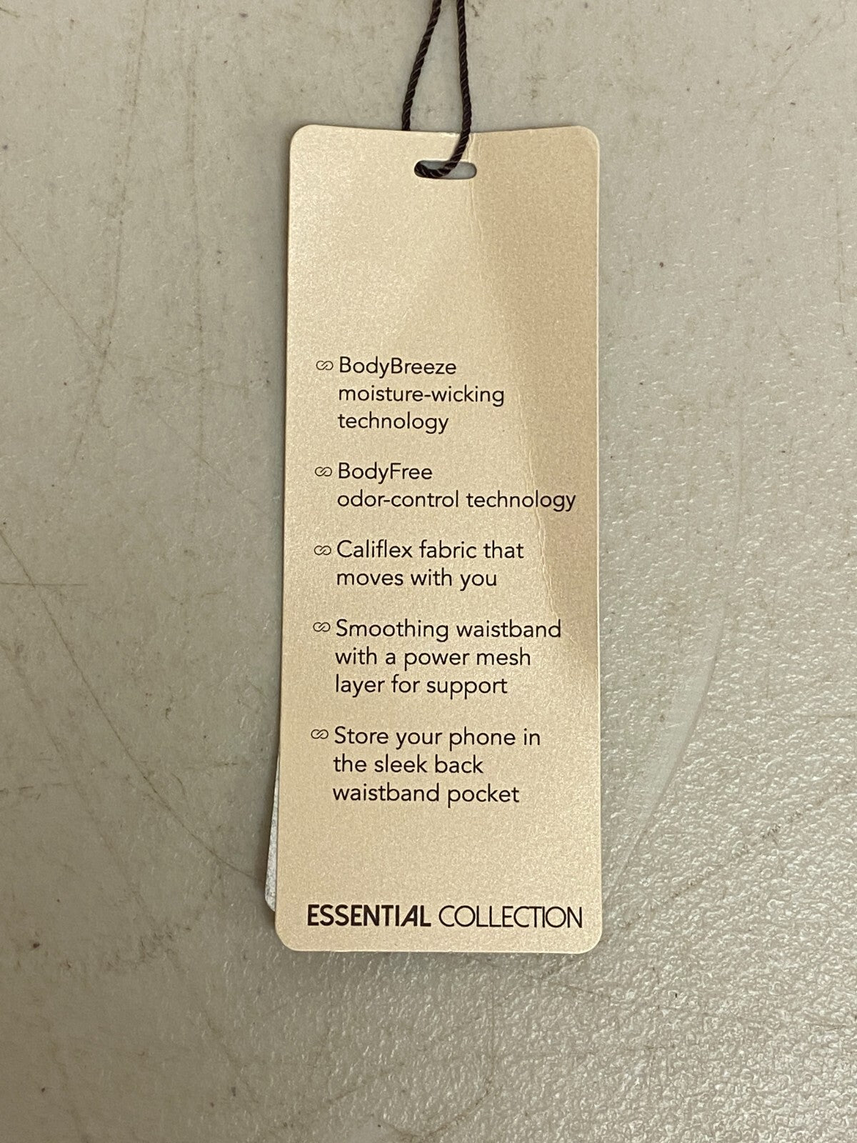 CALIA Women's Essential Collection Inspire High Rise Capri Pure Black WAX12151
