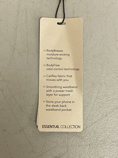 CALIA Women's Essential Collection Inspire High Rise Capri Pure Black WAX12151