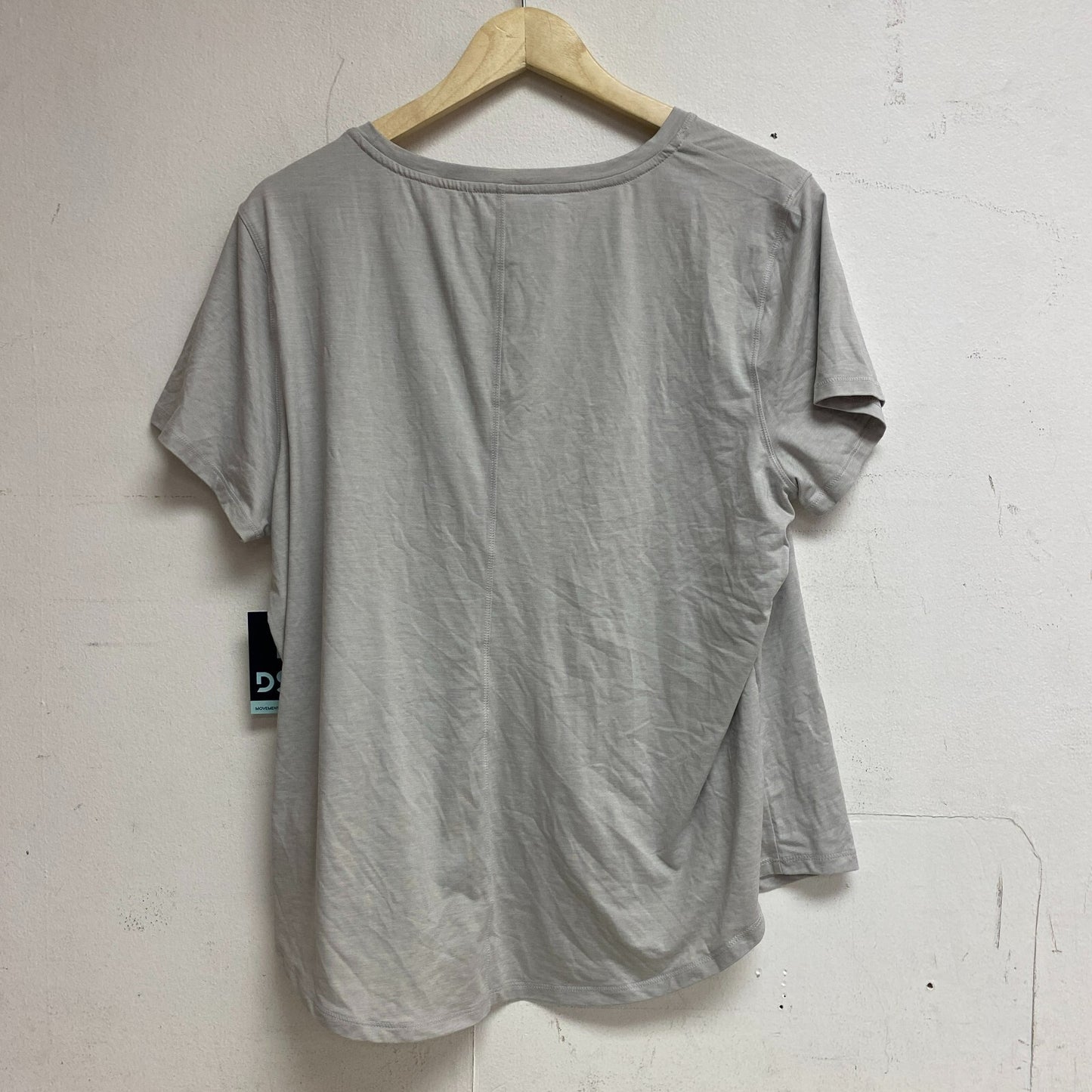 DSG Woman's Movement Tee Heather Short Sleeve Light Heather Grey DAW11150YH