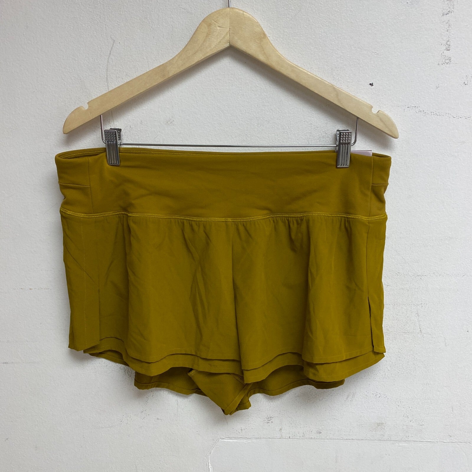 Calia Womens 3" Kick It Up Pull-On Performance Woven Short Brown Relaxed Fit New