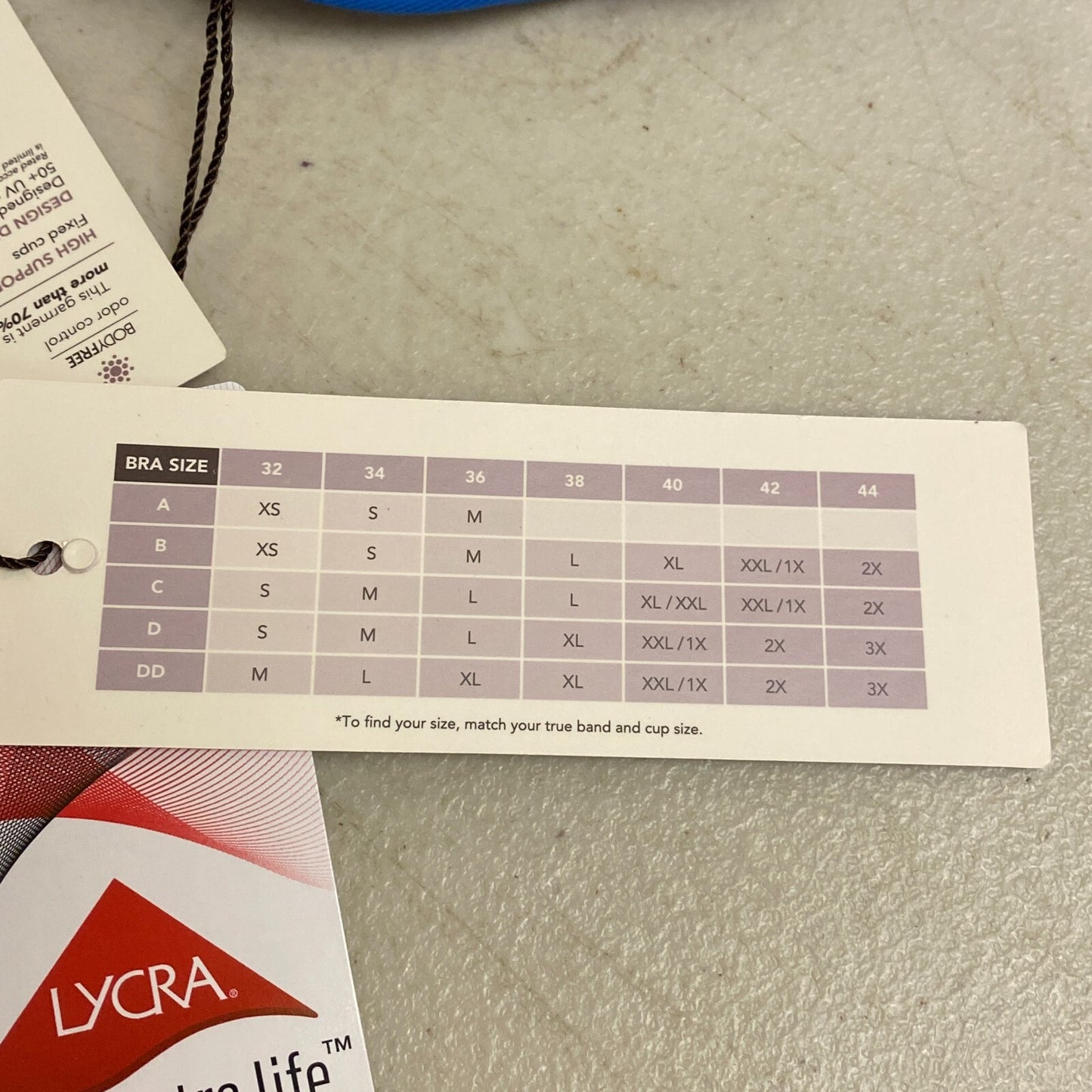 CALIA Women's High Support Cross Back Tankini Swim Top Royal Blue WSA23302 New!