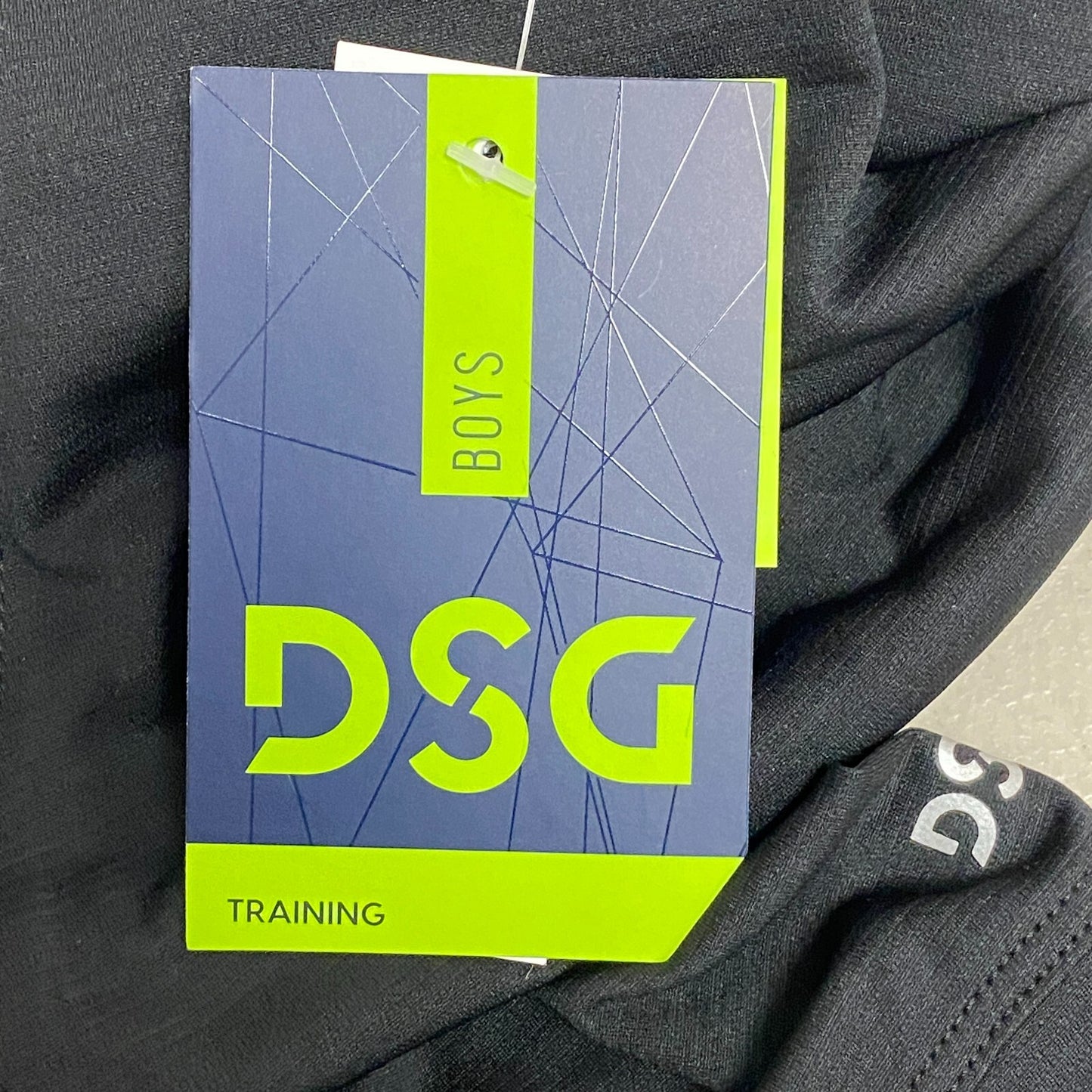DSG Boys' Lightweight Hoodie Pure Black Double Dye DAB23105 Trendy Pullover