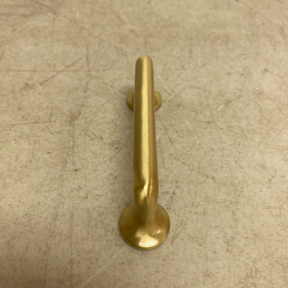 Signature Hardware 4" Belfast Solid Brass Cabinet Pull - Satin Brass