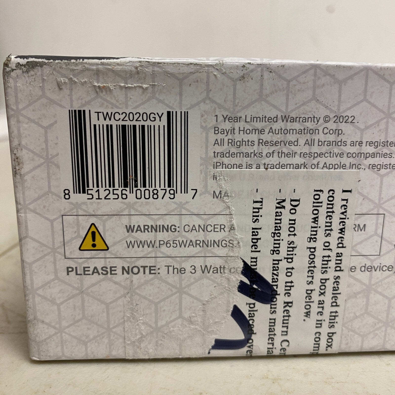 Tech2 3 in 1 Wireless Charging Pad with Adapter Qi-Enabled For Apple or Android