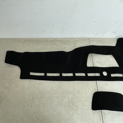 KEYOOG Dash Cover Black Anti-Glare Non-Slip Mat for Jeep Wrangler JK 2011-2017