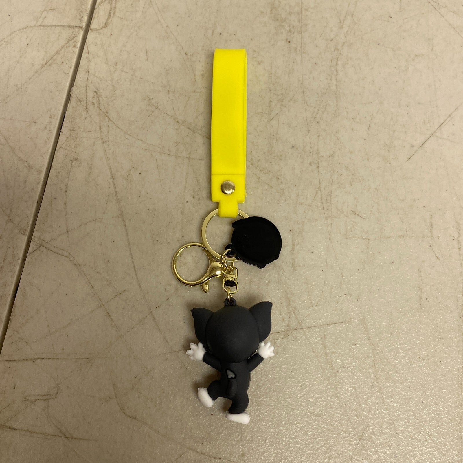 Assorted Silicone Tom And Jerry Keychain Tom Accessory