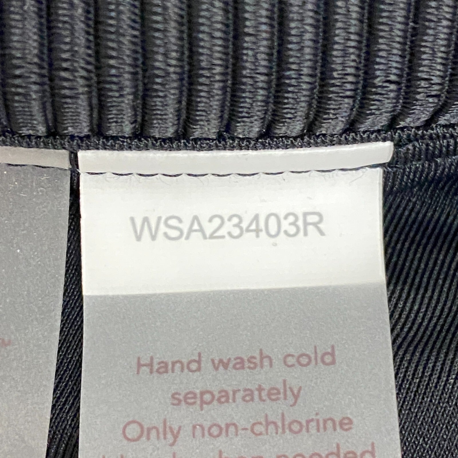 CALIA Women's Mid Rise Novelty Swim Bottoms Pure Black WSA23403R Brand New!