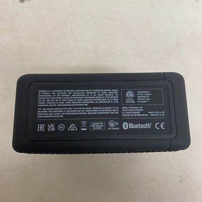 Marshall Stockwell II Portable Bluetooth Speaker Black Brass