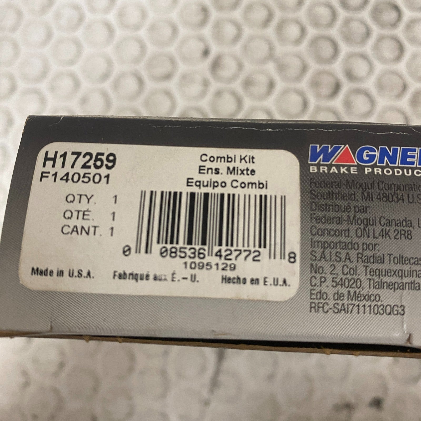 Wagner H15057B Disc Brake Caliper Bolt 1982-1999 Nissan Sentra