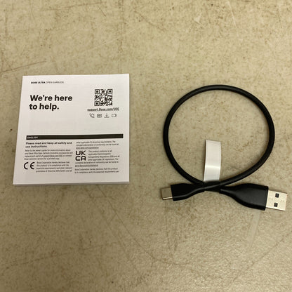 Bose Ultra Open Earbuds Black Made for iPhone | iPad ,work with Android New !!