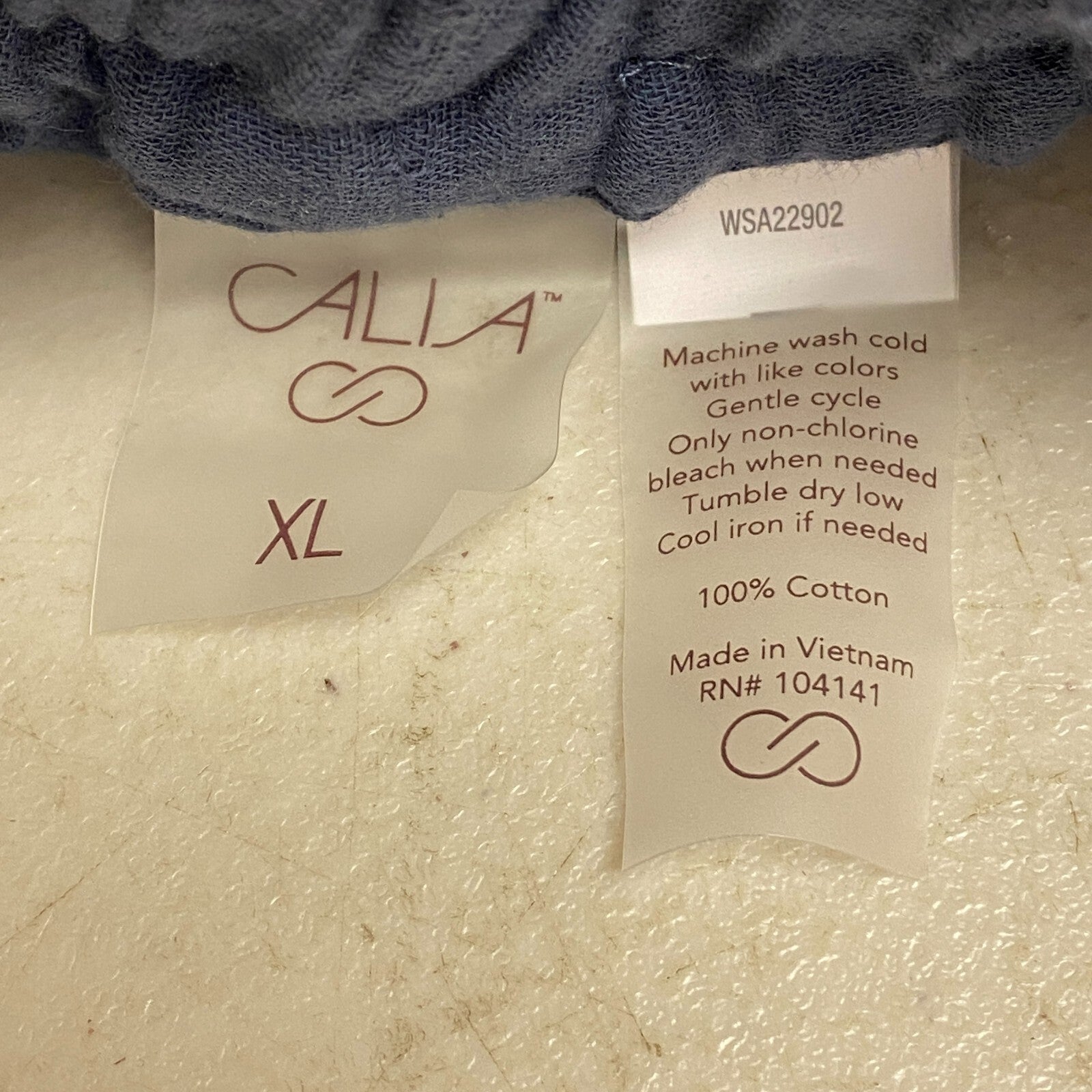 Calia Women 3.5 in High Rise Cover Up Short Ardosia Slate Solid WSA22902