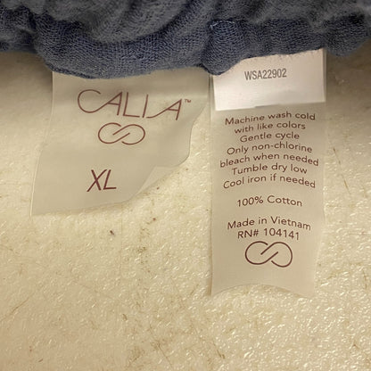 Calia Women 3.5 in High Rise Cover Up Short Ardosia Slate Solid WSA22902