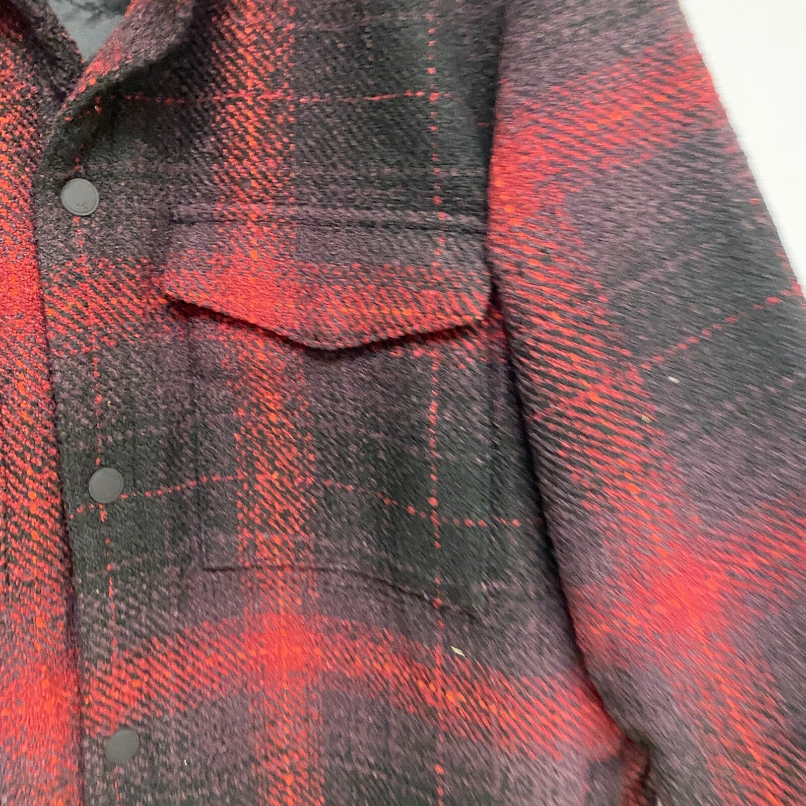 Alpine Design Men's Hilltop View Jacket Plaid Red Heritage Plaid ADM23609P New!