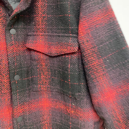 Alpine Design Men's Hilltop View Jacket Plaid Red Heritage Plaid ADM23609P New!