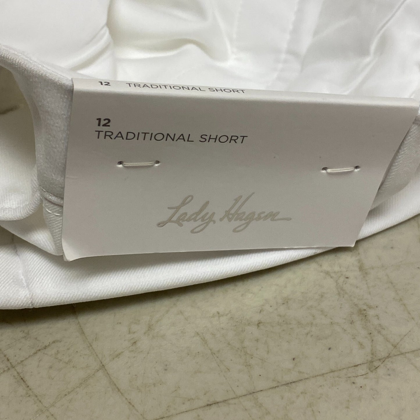 Calia Womens Fashion Traditional Short Pure White WGH14403 BRAND NEW