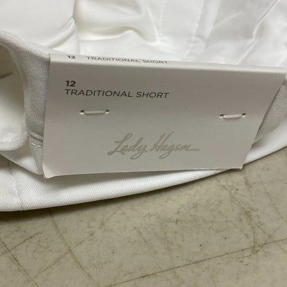 Calia Womens Fashion Traditional Short Pure White WGH14403 BRAND NEW