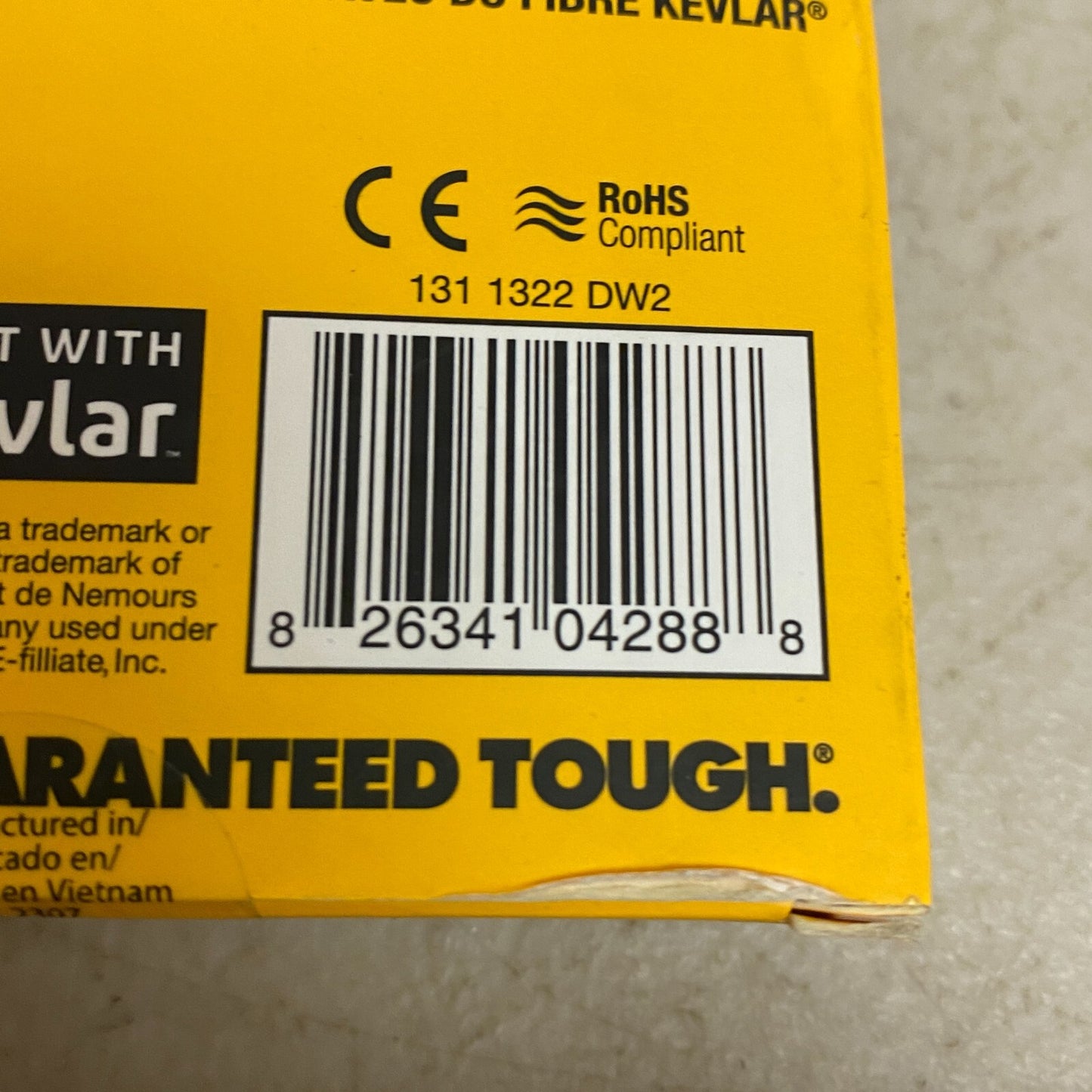 DeWalt 131 1322 DW2 Durable Micro-USB Reinforced Braided Cable 6 ft.