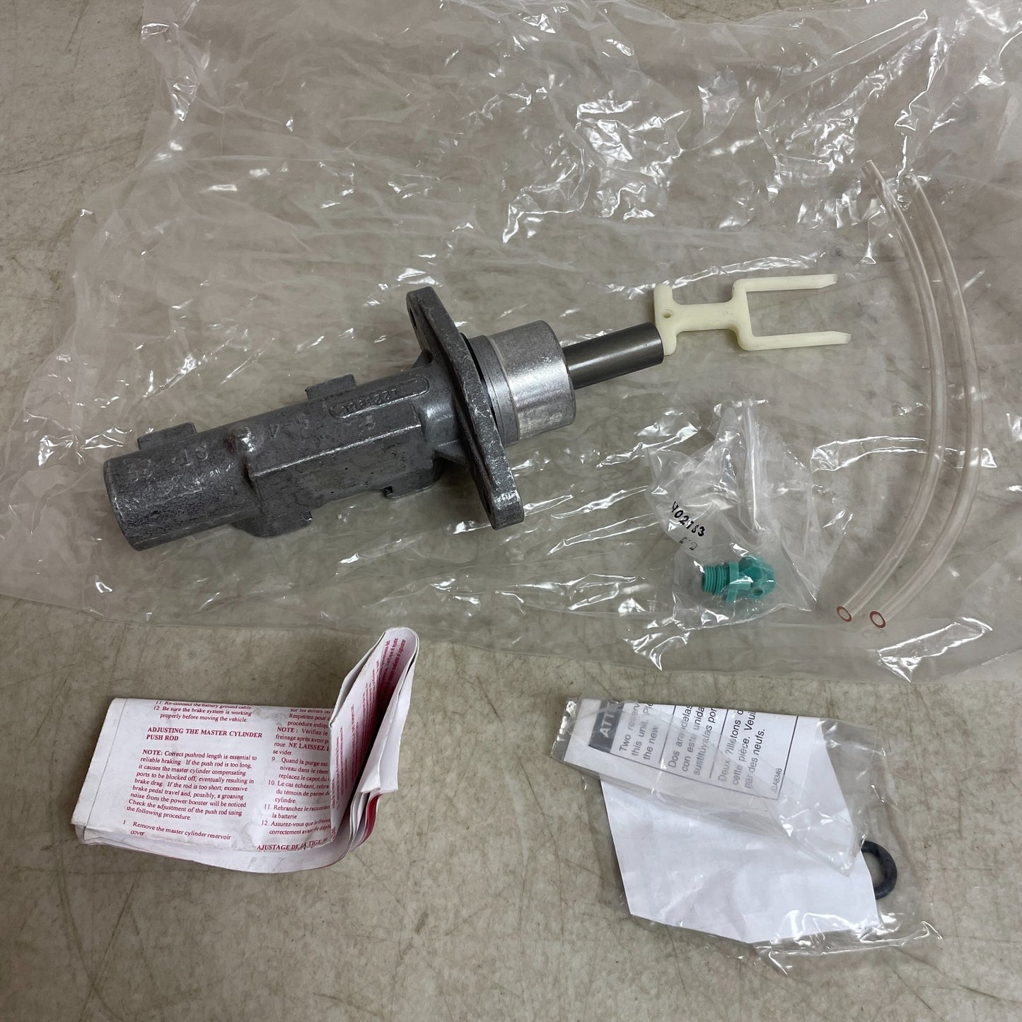 Carquest 10-2917 Reman Brake Master Cylinder 1" Bore Jeep Grand Cherokee 99–04