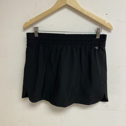 DSG Women's Mid Rise Stride Skort Pure Black Solid  DAW13123