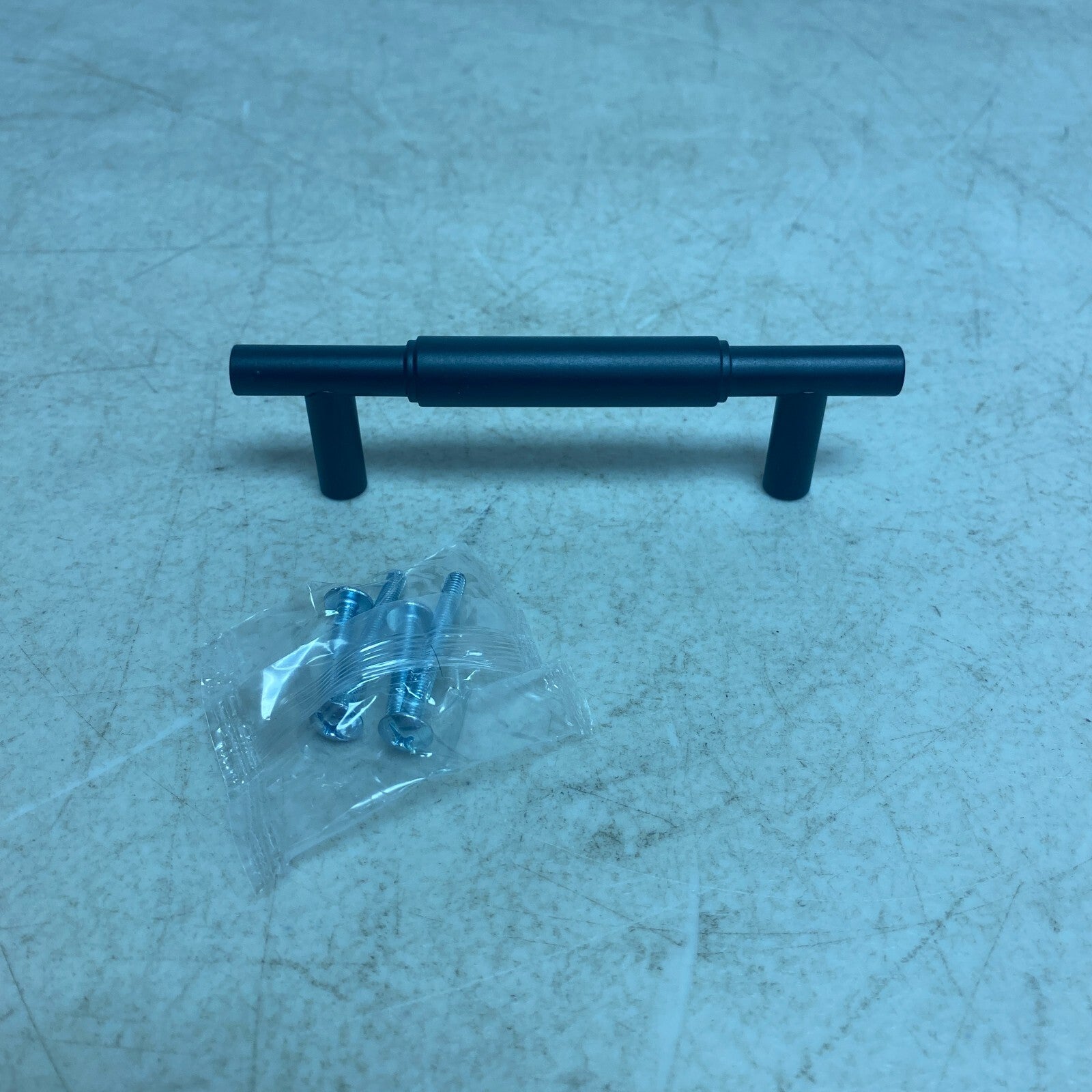 Signature Hardware 3-3/4'' Colmar Solid Brass Cabinet Pull - Matte Black