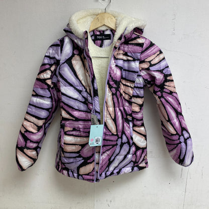DSG Youth Girls Cute Insulated Jacket Multicolor / Butterfly Effect DOG22101PRT